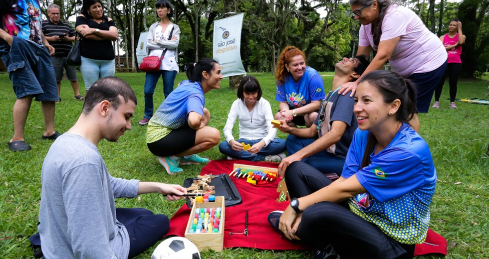 Festival Estimulação Global para Pessoas com Deficiência no Parque da Cidade