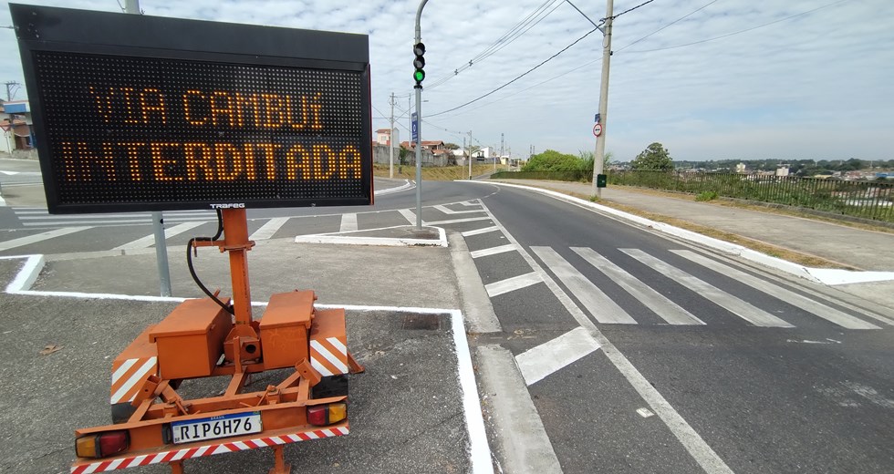 Via Cambuí terá interdições para o pan de ciclismo