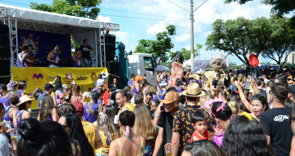 Bloco de Carnaval na Avenida  Anchieta 08/02/2020