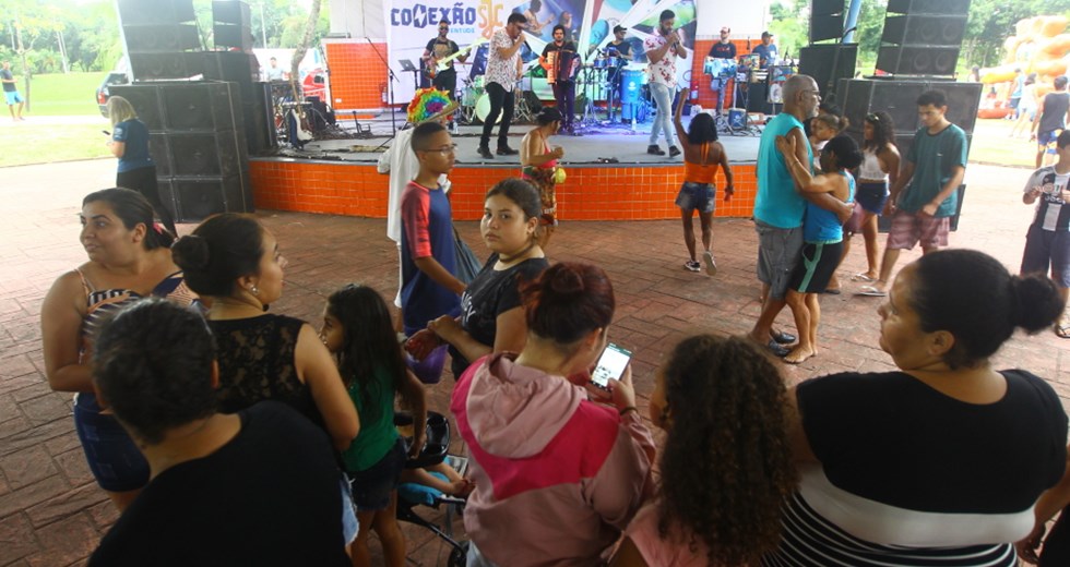 1º Conexão Juventude de 2020 no Centro Comunitário do Alto da Ponte. Foto: Claudio Vieira/PMSJC 16-02-2020