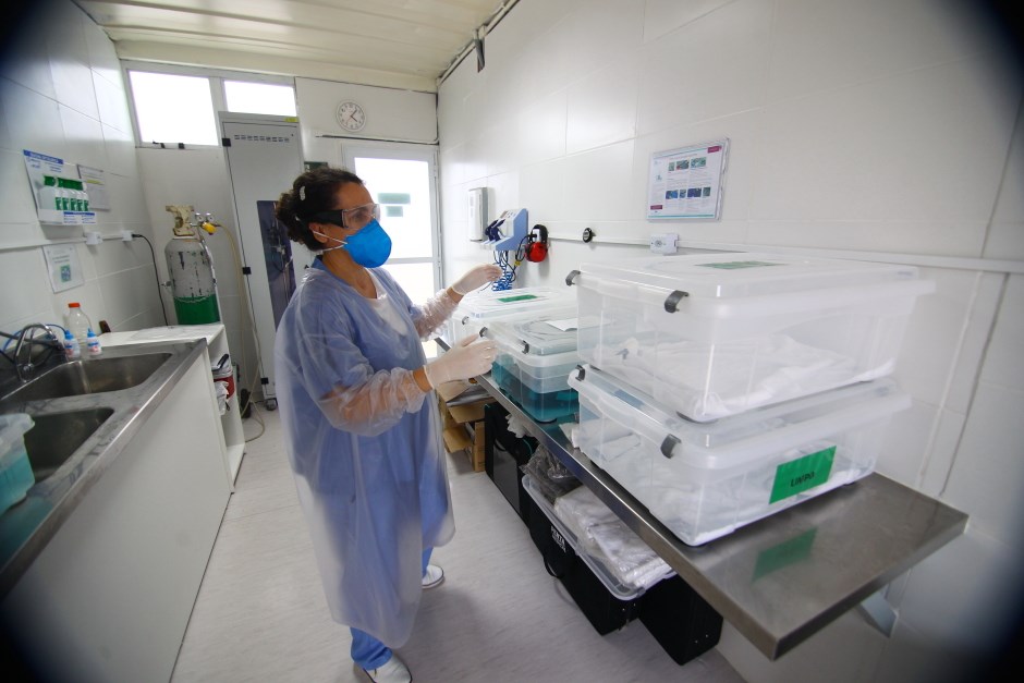 Ambulatório para realização de exames de colonoscopia do Hospital Municipal. Foto: Claudio Vieira/PMSJC 19-11-2020