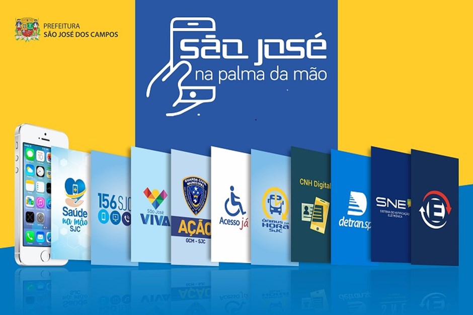 Coletiva Prefeitura lança mais cinco aplicativos para facilitar acesso aos serviços públicos  7ª Paço Municipal