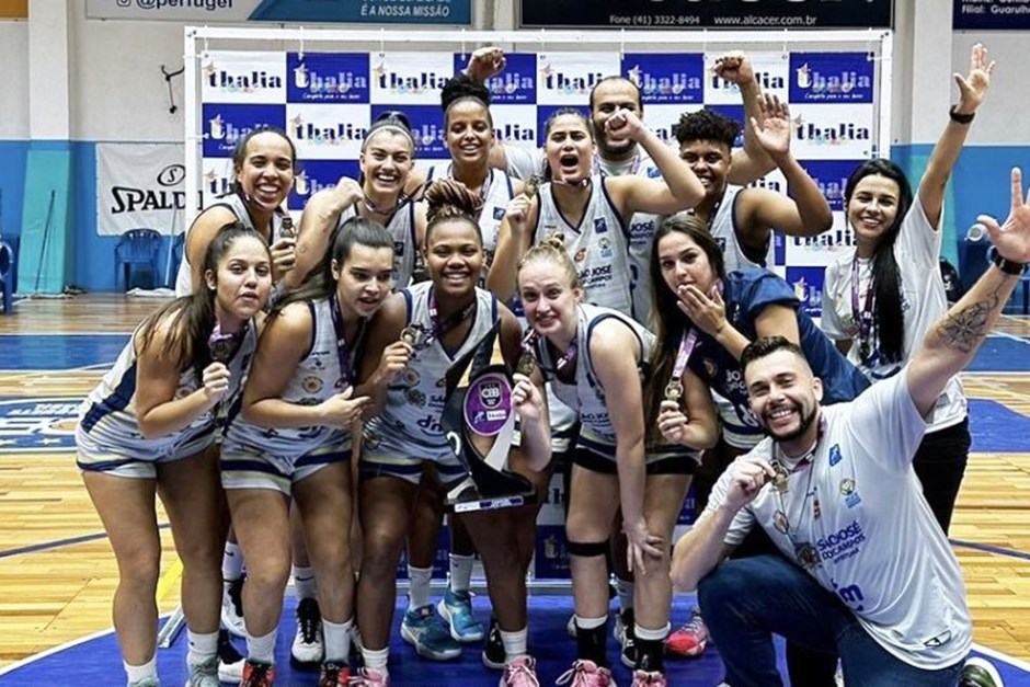 São José Basket feminino precisa de duas vitórias para levar o