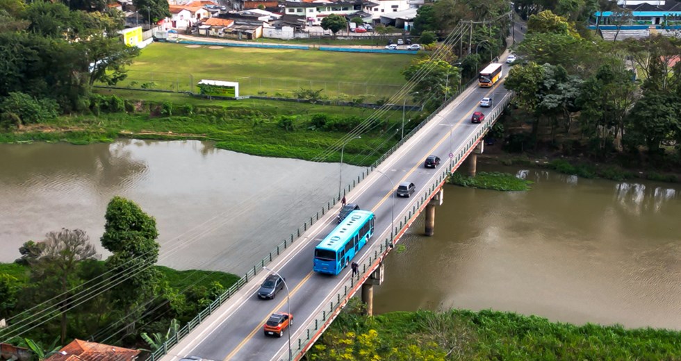 Corredores viários  e Ponte Minas gerais que serão recuperados da Zona Norte
