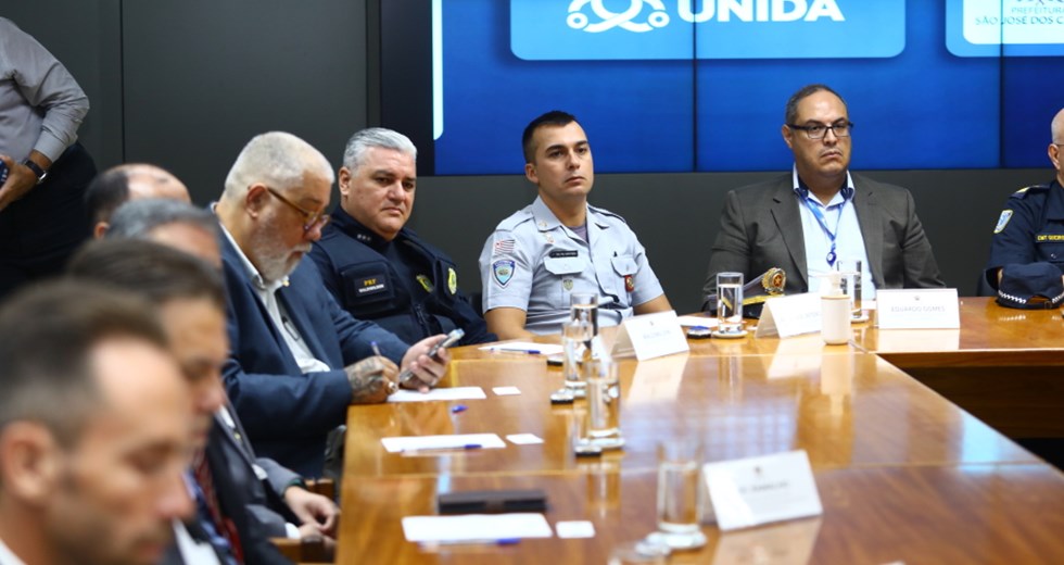 Reunião São José Unida. Foto: Claudio Vieira/PMSJC 18-04-2024