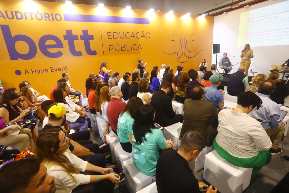 Bett Brasil 2024 - Evento de inovação e tecnologia para educação na América Latina. Foto: Claudio Vieira/PMSJC 25-04-2024