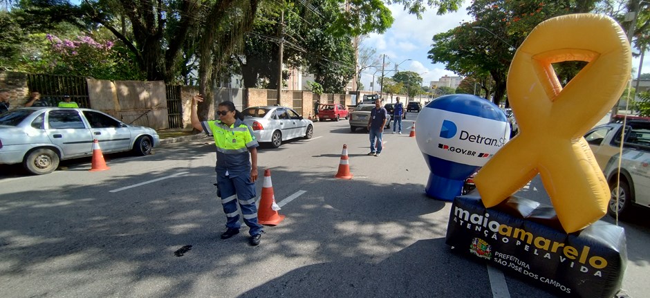 Agentes de Mobilidade, do Detran e da GCM de São José dos Campos atuaram na operação