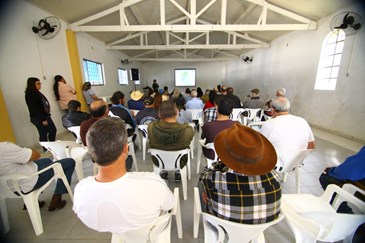 Roda de Conversa do Plano Diretor em São Francisco Xavier. Foto: Claudio Vieira/PMSJC. 19-08-2018