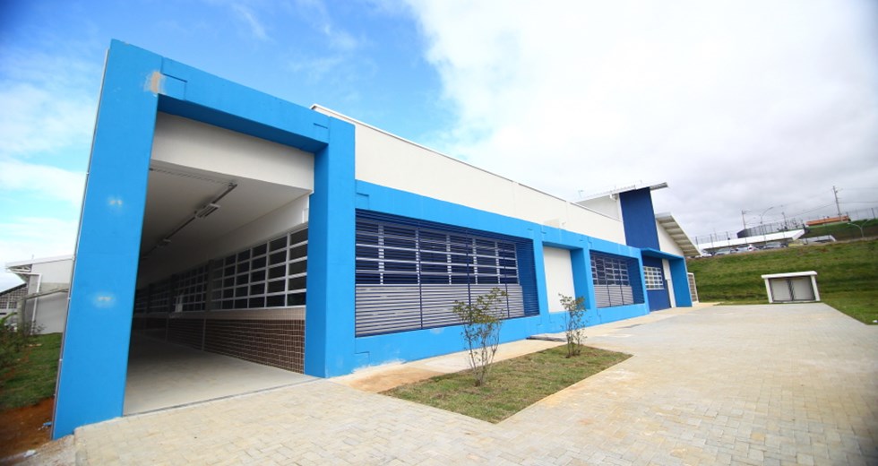 Escola de ensino fundamental do Pinheirinho dos Palmares, na região sudeste de São José. Foto: Claudio Vieira/PMSJC. 08-05-2019