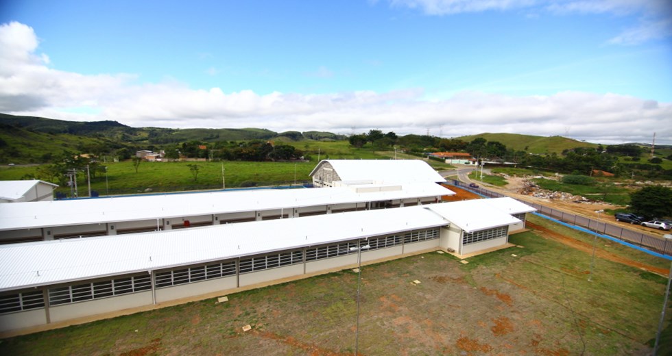 Escola de ensino fundamental do Pinheirinho dos Palmares, na região sudeste de São José. Foto: Claudio Vieira/PMSJC. 08-05-2019