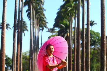 Programação do Outubro Rosa mês mundial de conscientização e prevenção ao câncer de mama no Parque da Cidade. Foto: Claudio Vieira/PMSJC 12-10-2019