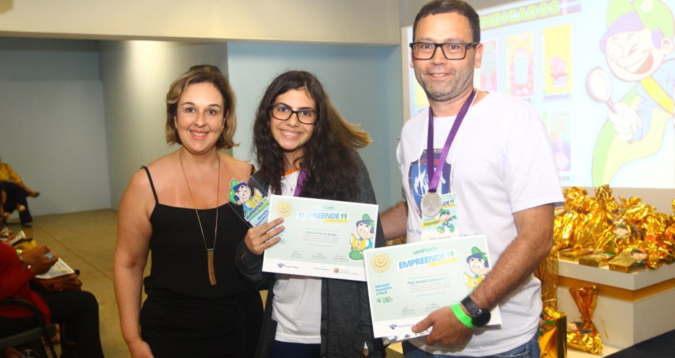 Premiação do Empreende Startups Educacionais no Cefe (Centro de Formação do Educador). Foto: Claudio Vieira/PMSJC. 08-11-2019