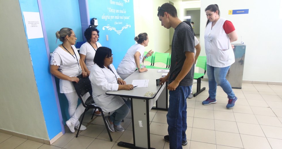 Dia D da campanha de vacinação contra o sarampo nas Ubs Jd Paulista e Santana. Foto: Claudio Vieira/PMSJC 30-11-2019
