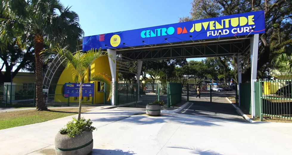 Centro da Juventude, localizado no bairro Jardim América, região sul da cidade