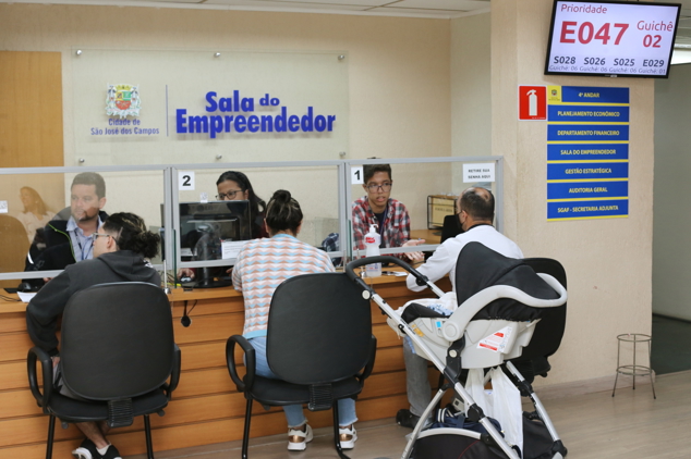 imagem da recepção da sala do empreendedor