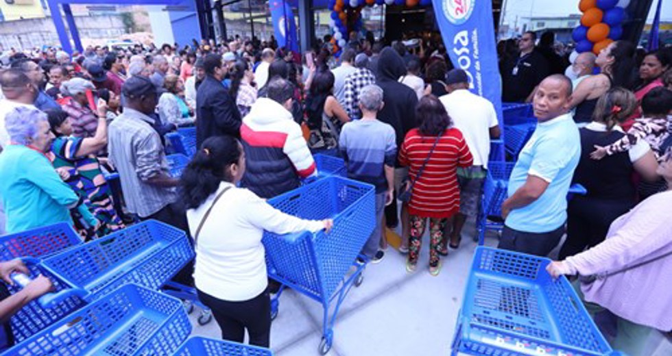Inauguração do Barbosa na região norte