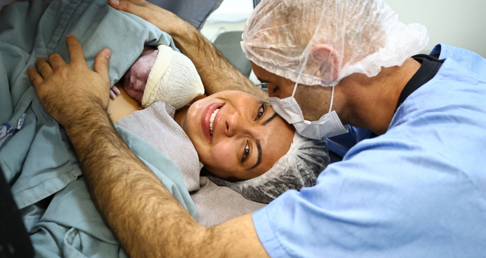 Parto de gestante com gravidez de risco no HM