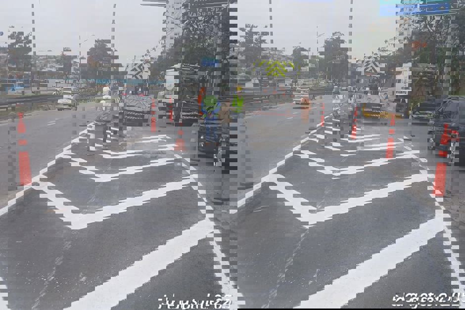 Acesso provisório ao Jardim Satélite e região pela avenida Mário Covas 