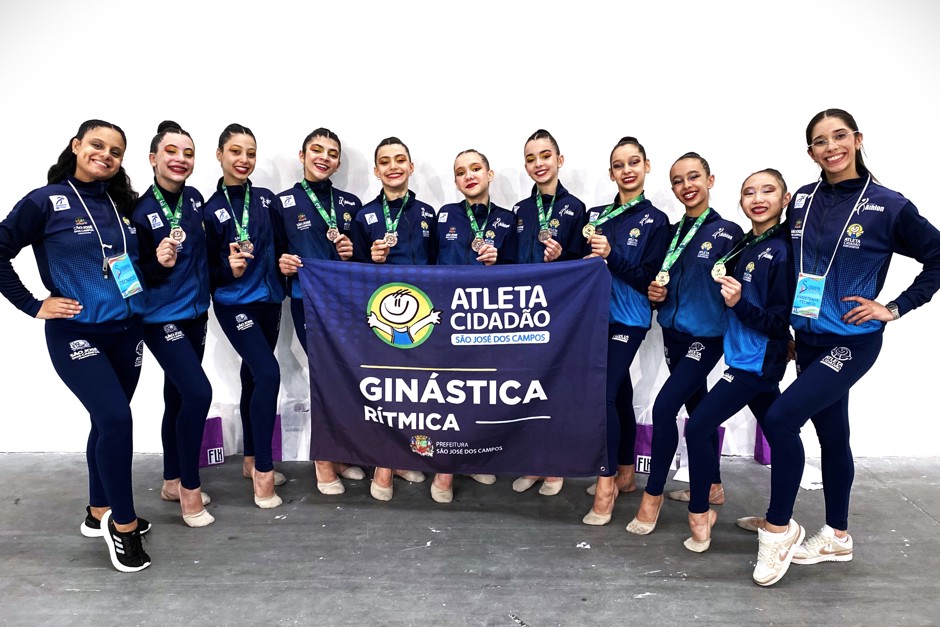 Equipe de ginástica rítmica de São José dos Campos