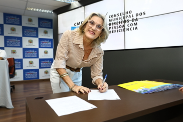 Posse dos Membros do Conselho Municipal da Pessoa com Deficiência - CMDPCD. Foto: Claudio Vieira/PMSJC 05-11-2025