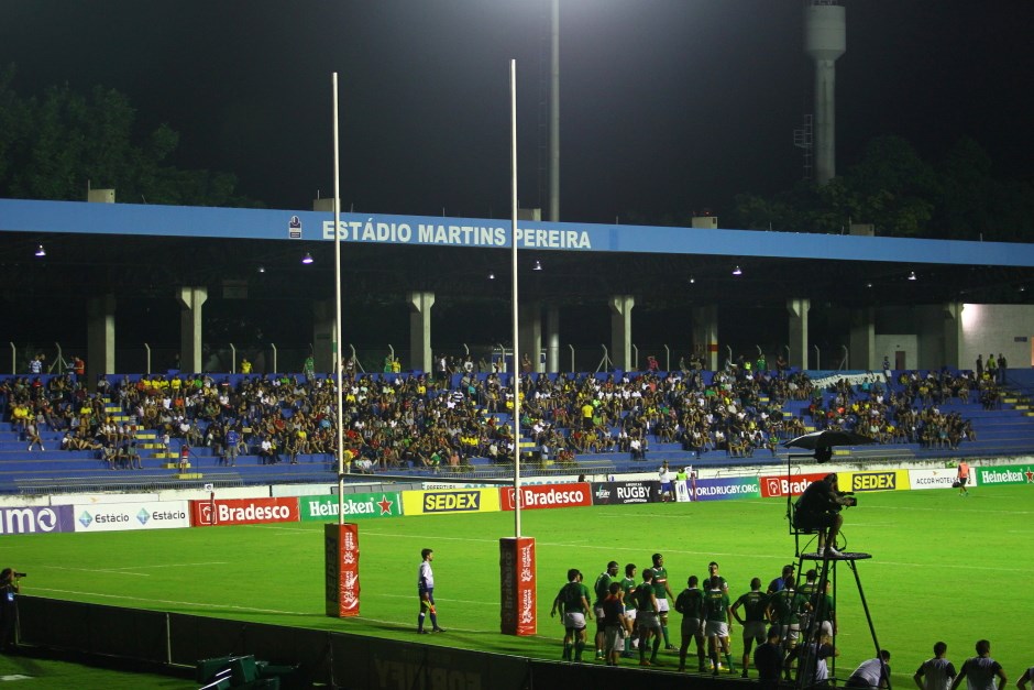 Rugby Brasil x Argentina no estádio Martins Pereira. Foto: Claudio Vieira/PMSJC. 03-03-2018