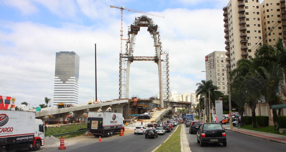 Atualização do Arco da Inovação 21/01/2020 Foto:Charles de Moura/PMSJC