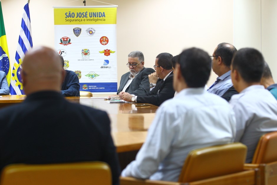 Reunião do São José Unida. Foto: Claudio Vieira/PMSJC. 05-02-2020