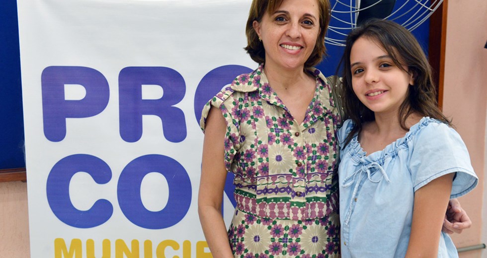 Silvana Góes com a filha