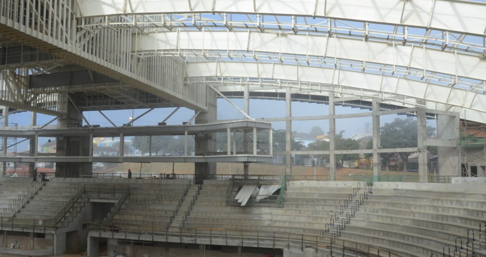 Atualização da Obra Arena de Esportes 24 06 2020