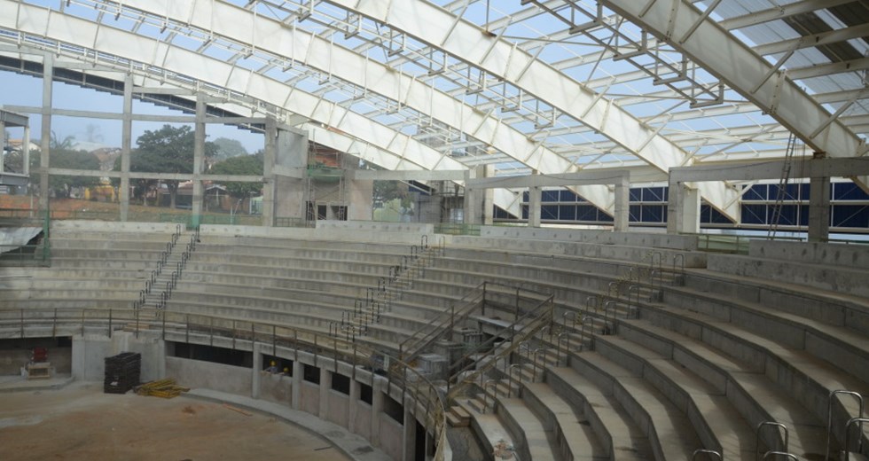 Atualização da Obra Arena de Esportes 24 06 2020