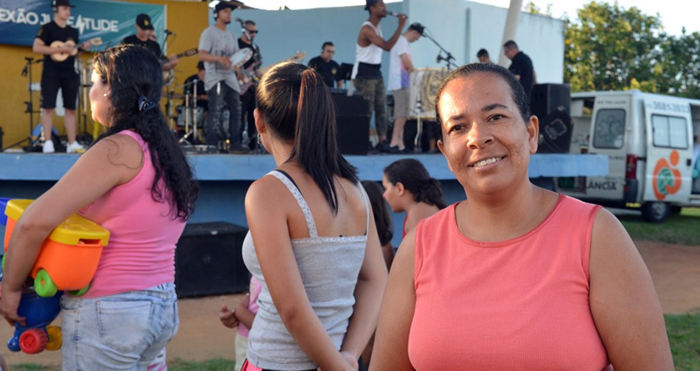 Alexandrina da Silva Gabriel, 43 anos, moradora do bairro Altos de Santana