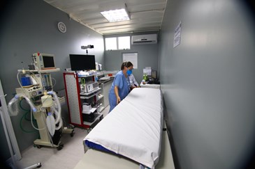 Ambulatório para realização de exames de colonoscopia do Hospital Municipal. Foto: Claudio Vieira/PMSJC 19-11-2020