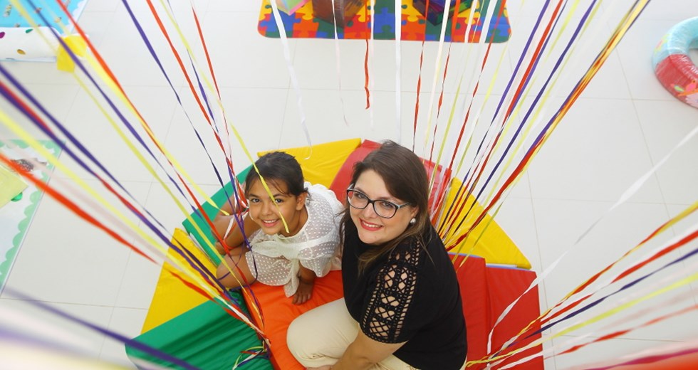 Centro de Educação Infantil (Cedin) Profª Maria Aparecida Segolin Rezende, no Residencial Pinheirinho dos Palmares 