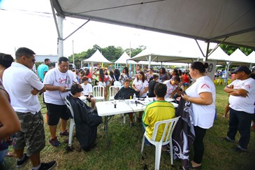 Primeiro Conexão e Ação - Parque Alambari no Campos de São José. 14-04-2018
