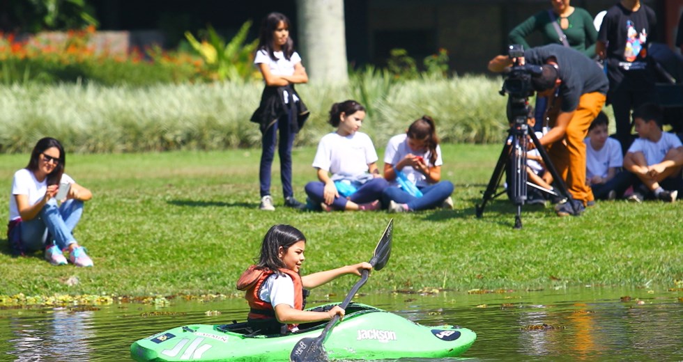 Lago do Parque da Cidade será tratado com tecnologia inovadora. 25-04-2018