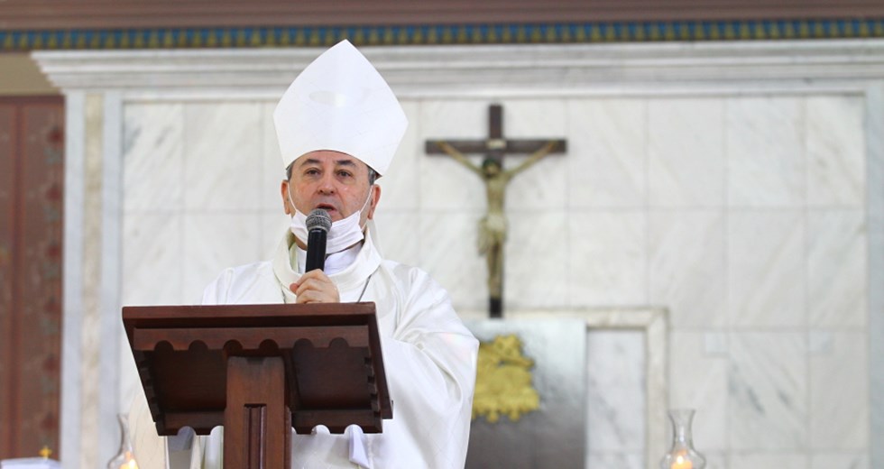 Aniversário de São José 254 Anos - Missa solene na Igreja Matriz. Foto: Claudio Vieira/PMSJC 27-07-2021 