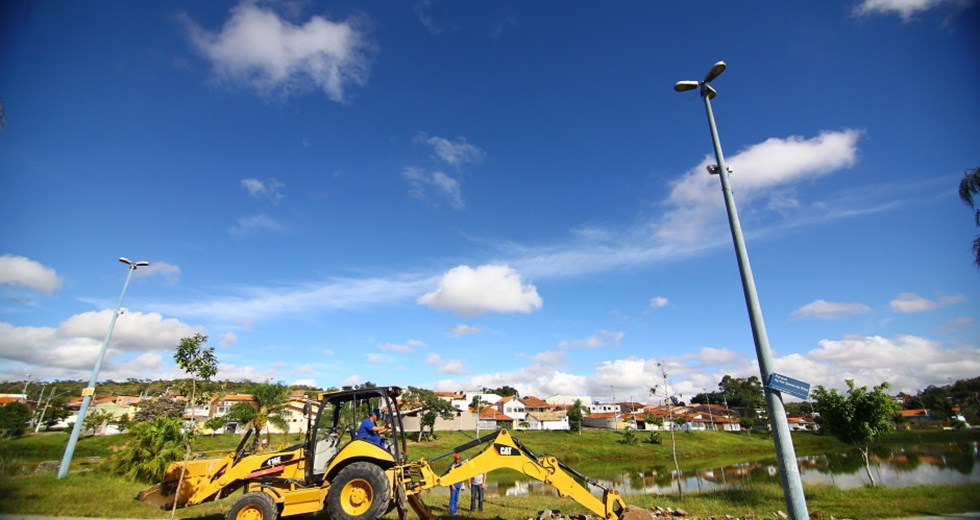 Revitalização do  Parque Ayrton Senna, no Interlagos, dentro do programa Minha Praça de Volta. 09-05-2018