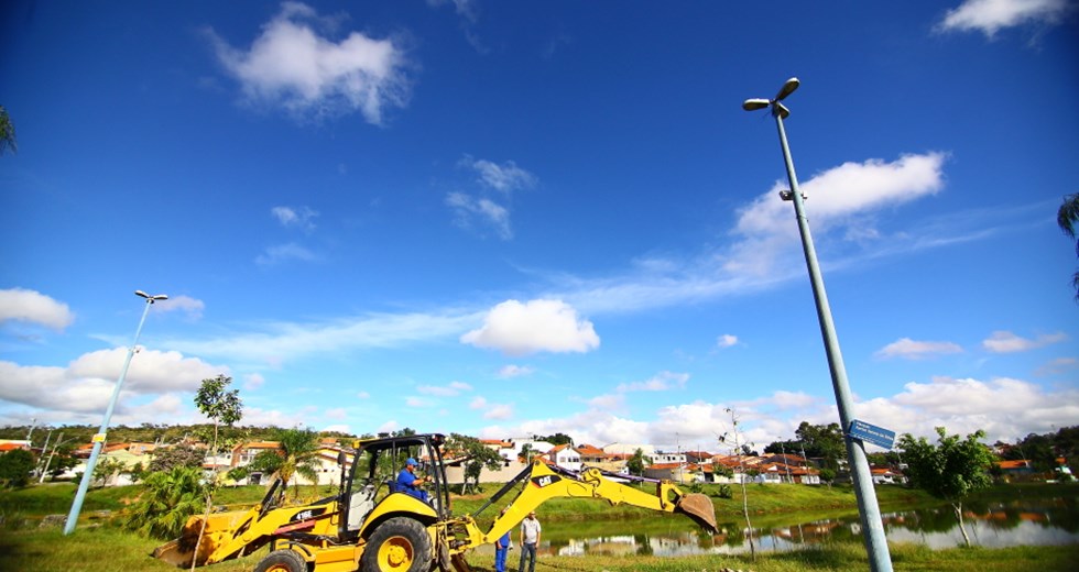 Revitalização do  Parque Ayrton Senna, no Interlagos, dentro do programa Minha Praça de Volta. 09-05-2018