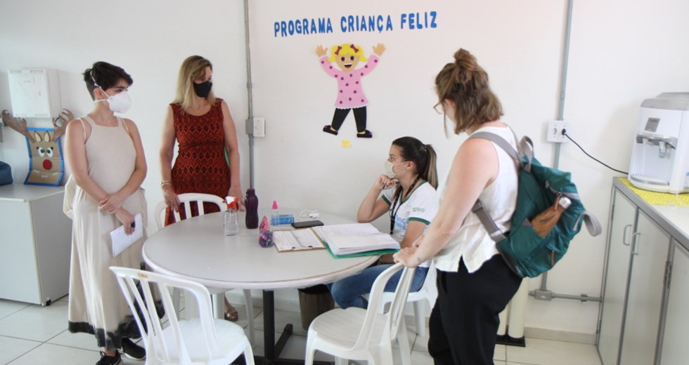 Visita das equipes de São Paulo da iniciativa Urban95 para conhecer equipamentos públicos de São José. Foto: Claudio Vieira/PMSJC 16-02-2022 