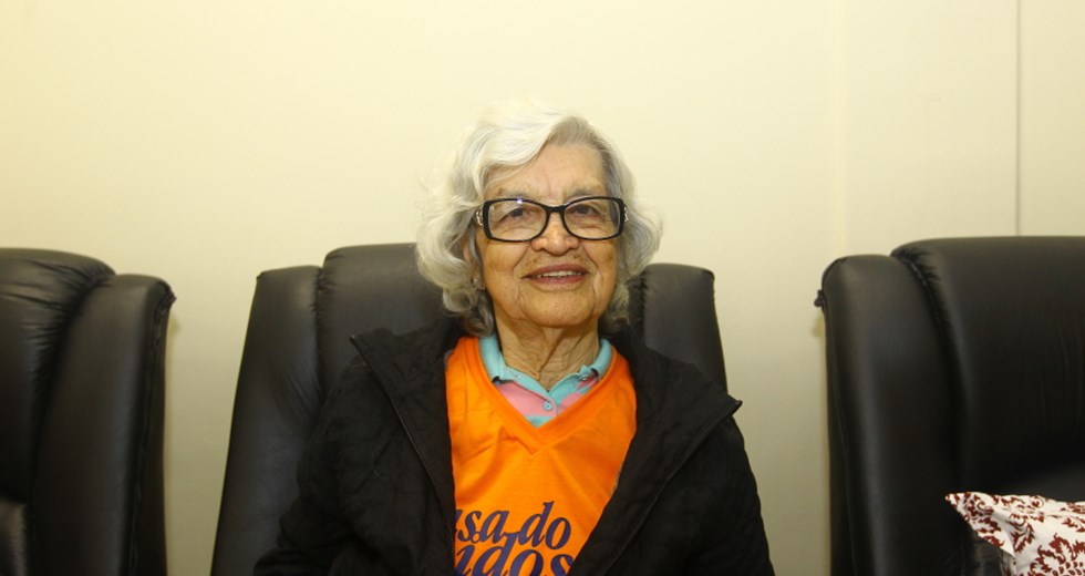 Mercedes Barreto da Silva, 81 anos, moradora do bairro Vila São Pedro
