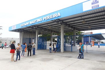 Pró Trabalho no Estádio Martins Pereira. 14-05-2018