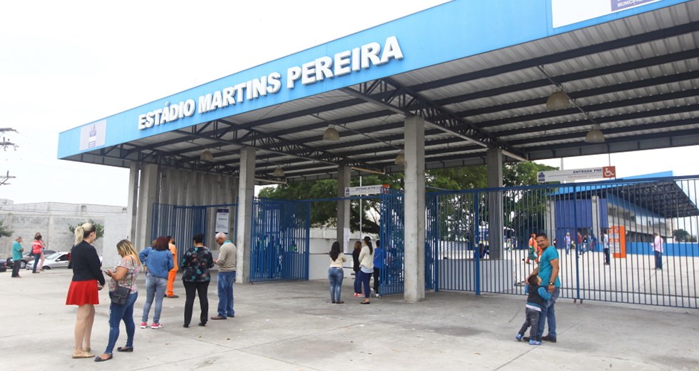 Pró Trabalho no Estádio Martins Pereira. 14-05-2018