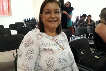 Valdete Aparecida Fraga, 55 anos, assistente social 