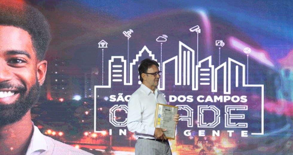 São José é certificada a primeira Cidade Inteligente do Brasil. Foto: Claudio Vieira/PMSJC 16-03-2022 