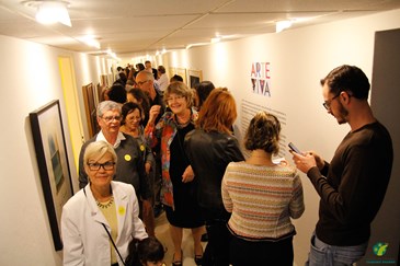 Exposição Arte Viva foi aberta terça-feira à noite no Museu Municipal
