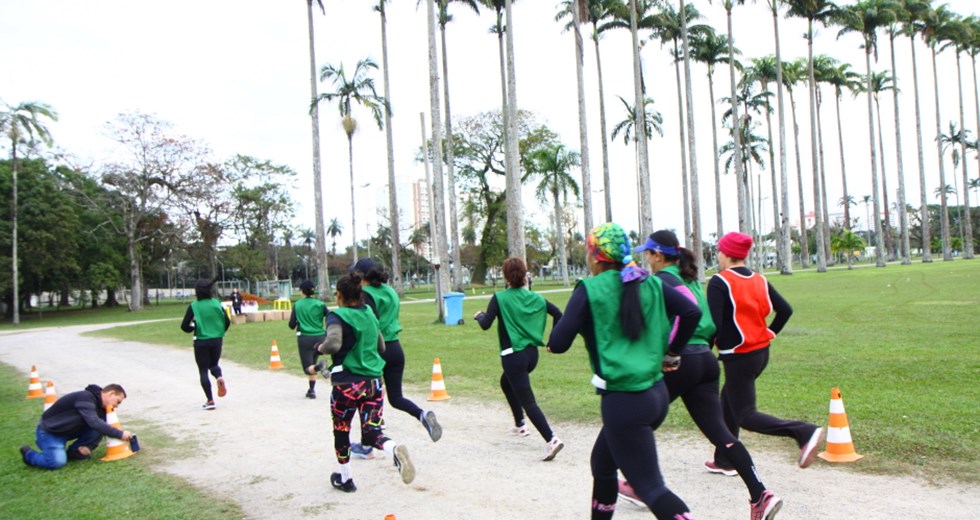 Desafio Adrenalina para Mulheres no Parque da Cidade. Foto: Claudio Vieira/PMSJC 26-06-2022  