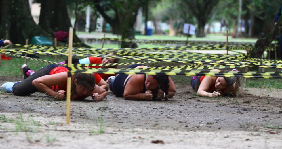 Desafio Adrenalina para Mulheres no Parque da Cidade. Foto: Claudio Vieira/PMSJC 26-06-2022  