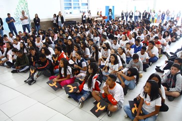 Entrega da Escola 5.0 - Emefi Profª Maria Antonieta Ferreira Payar no Pinheirinho dos Palmares. Foto: Claudio Vieira/PMSJC 28-07-2022   