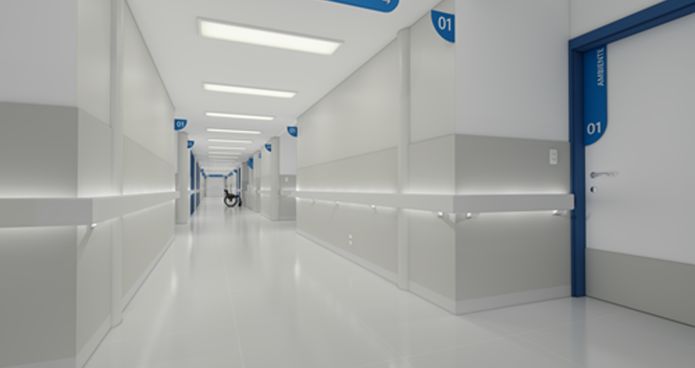 Clínica 2 do Hospital Municipal - Antes das reformas