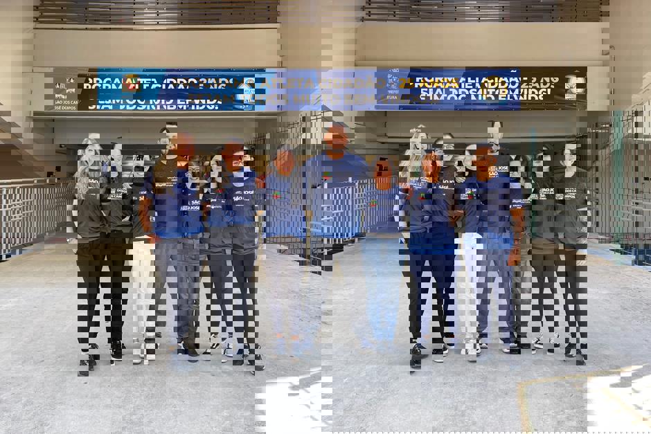 Equipe multidisciplinar Atleta Cidadão